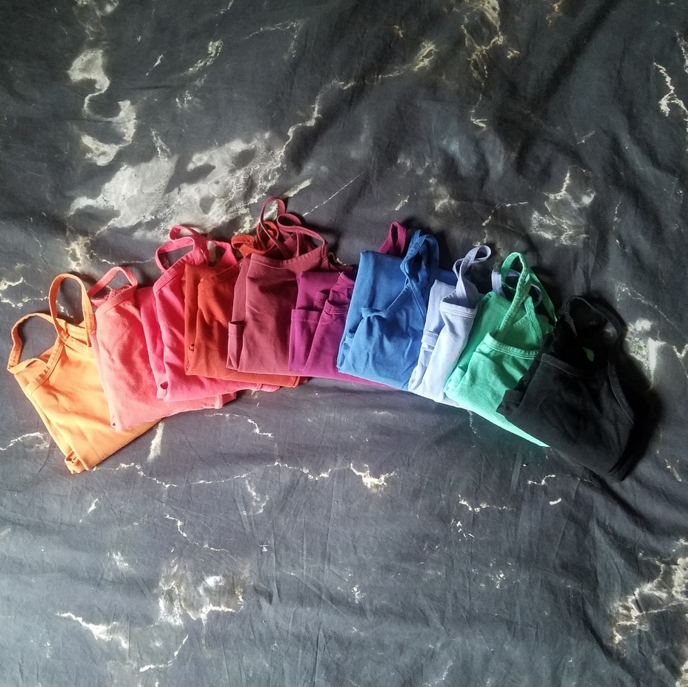 BKE Lot of Long & Lean Tanks